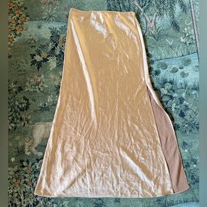 L'Academie Tan Maxi Skirt